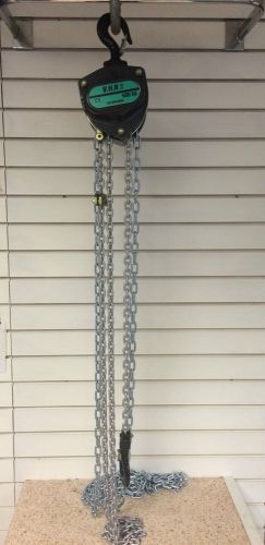 Verlinde manual chain hoist 0.5 tonne 500kg 3m height of lift for sale