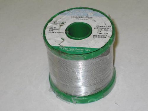Alpha 96.5sn3ag.5cu .032in dia. telecore plus no clean solder 159083 qty-1lb new for sale