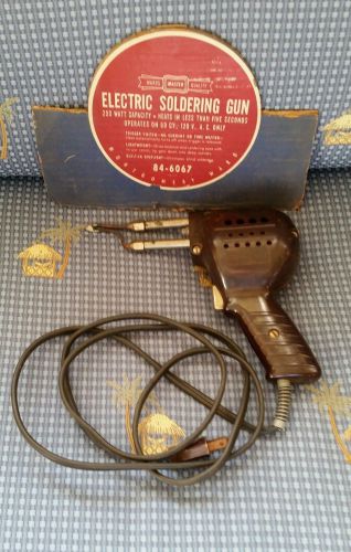 Vintage 1950s Wards Master Quality Soldering Gun Iron 84-6067