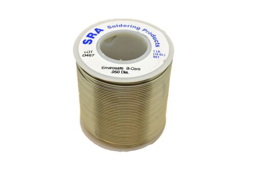 Lead free acid core envirosafe solder .050-inch, 1-pound spool for sale