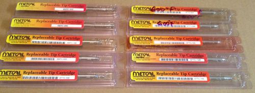 New, Lot of 10pcs_Metcal Replaceable Tip Cartridges