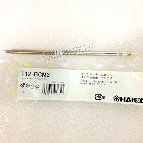 Freeshipping!t12-bcm3 lead-free soldering iron tips for hakko fx-951welding tips for sale