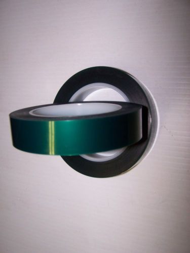 1 inch x 72 YDS  powder coating green poly  high temperature tape