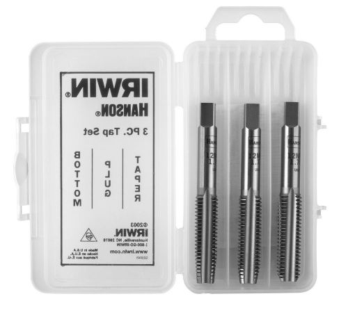 Irwin Tools 2734- 3 Piece Set - Tap 8 mm -1 25 Brand New!