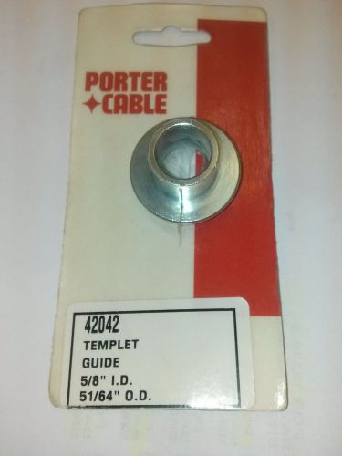 PORTER CABLE 42042 51/64 TEMPLATE GUIDE FREE SHIP USA