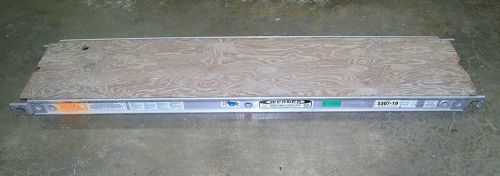 Werner aluma plank 5307-19 scaffold deck 7 ft x 19 1/16 in scaffolding for sale