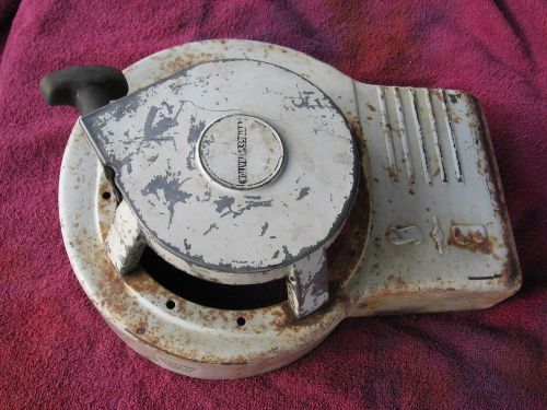 Vintage Briggs &amp; Stratton Rewind Pull Starter From a 1967 Model 146702 6 HP