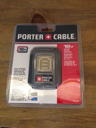 New Sealed Porter Cable PCC580B 18v battery status indicator