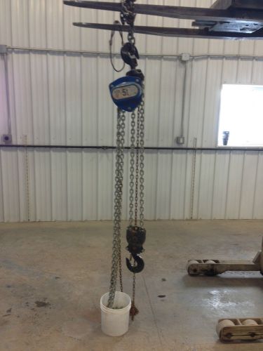 Amh 5-t manual chain hoist for sale