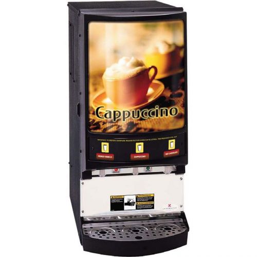 Grindmaster three flavors specialty beverage dispenser 3.5 gallon nsf pic3 for sale