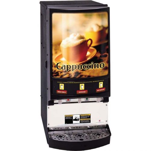 Grindmaster Three Flavors Specialty Beverage Dispenser 3.5 Gallon NSF PIC3