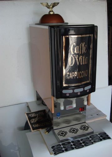 Karma 456 Triple Dispenser Commercial Cappuccino / Hot Chocolate Machine 120v