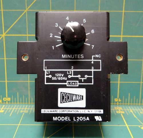 Cecilware Corp. P/N L205A Black Solid State Analog Brew Timer - NEW