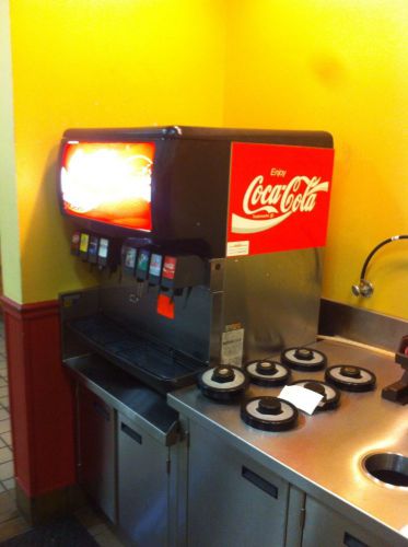 CORNELIUS 8 Head  Soda Coke Fountain W/ Ice Dispenser Works Perfect As Of 1-5-15