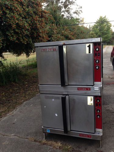 Blodgett mack v double deck electric convection  oven for sale
