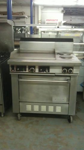 Garland’s 36” Electric Sentry Series with 24&#034; Griddle and 2-burner Convection