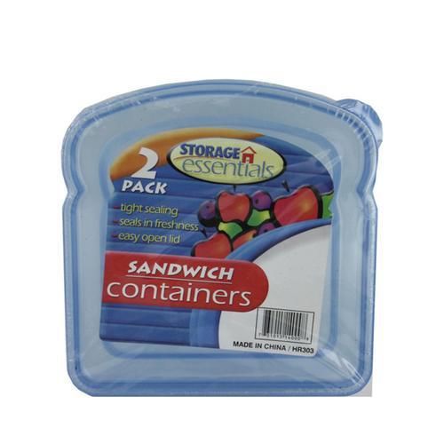 Sandwich Containers With Lids Storage Essentials