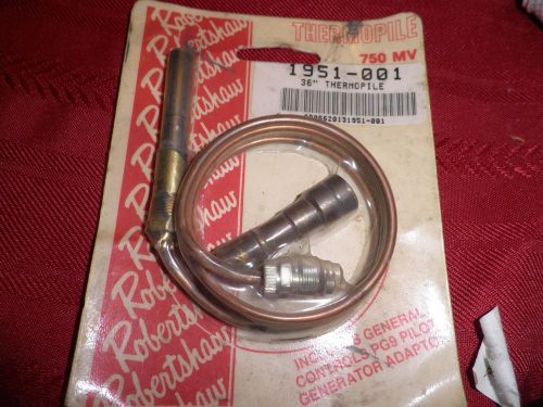 Robertshaw 1951-001 Thermopile 36&#034; w/General PG9 fitting (New)