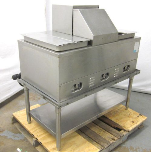 Crown verity cv-3whs 1-ph electric hot dog/food steamer/high volume + for sale