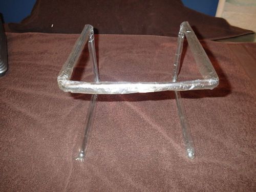 Lot of (6)  Pizza Tray Stands, 9&#034; x 8&#034; x 7&#034;H NEW