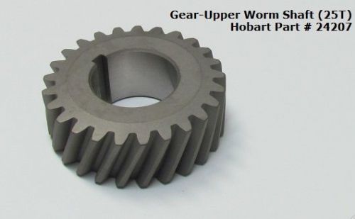Gear-upper worm shaft (25t) for hobart h600; p660 &amp; l800 mixers part # 24207 for sale