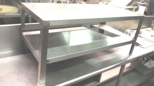 Table stainless steel 42 x 24 x 14&#034;h for sale