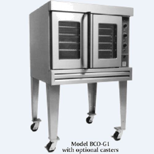 Bakers bco-g1 convection oven, full size, gas, single deck, cyclone series, 60,0 for sale