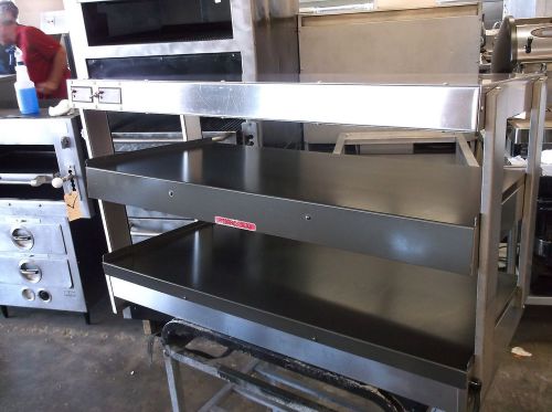 Hatco GRTB-39SS Slanted Dual Shelf Heated Merchandiser