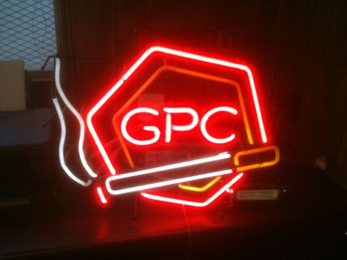 GPC Cigarette Bright Neon Sign. Great Shape !!! (Inv. 0298-1T4A)