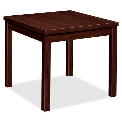 Laminate Occasional Table, Rectangular, 24w x 20d x 20h, Mahogany