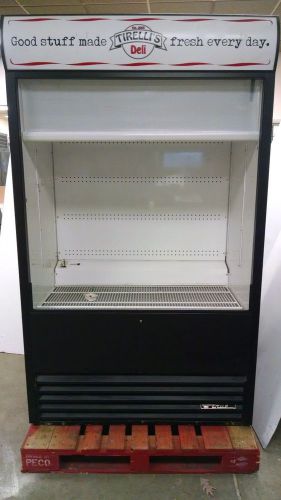 TRUE TAC-48 Open Air Refrigerator Merchandiser Display Case