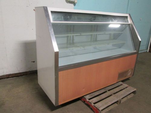H.d. commercial 77&#034;w back lighted ice cream cake display merchandiser freezer for sale