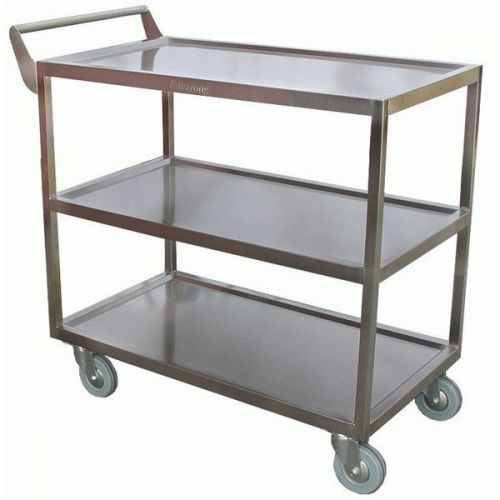 Stainless Steel HD Utility Bus Cart C-4222 350 Lbs Cap