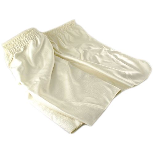 Snap Drape 17.6-Ft Table Skirt Shirred Velcro Pinnacle Ivory 38597