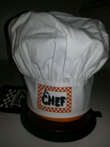 CHEF HAT CLOTH JUNIOR SIZE FOR KIDS ALL VELCRO CLOSURE