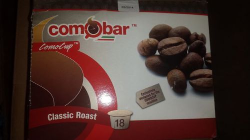 Comobar medium classic roast coffee fits keurig k-cup &amp; comocup machines for sale