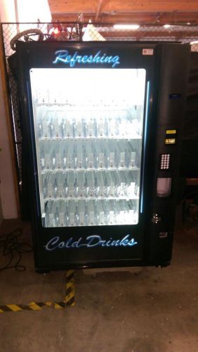 Soda Machine Dixie Narco Glassfront Vender Machined  BEVMAX 3  THE COOL KIND