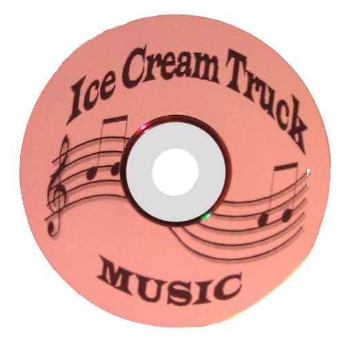 ICE CREAM TRUCK Music Box CD songs for vending van PROFESSIONAL QUALITY SOUND