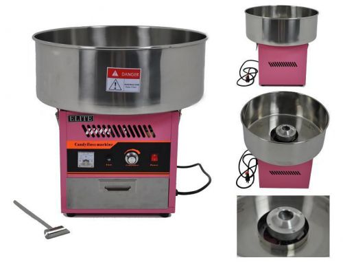 Electric commercial cotton candy floss maker machine ce for sale