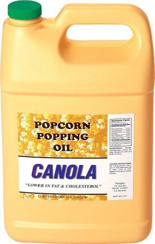 NEW Paragon Canola Popcorn Popping Oil (Gallon)