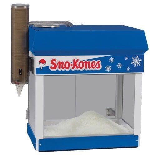 Gold medal (1333) sno master ice shaver w/ 500-lbs/1-hr capacity, 120v for sale