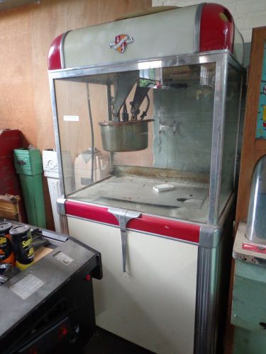 Unrestored 1940s Manley Popcorn Machine