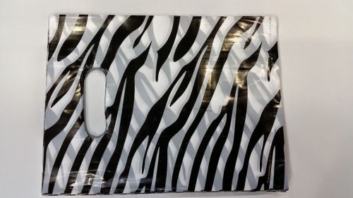 Zebra Print 6x8 High Density Plastic Bag 50ct