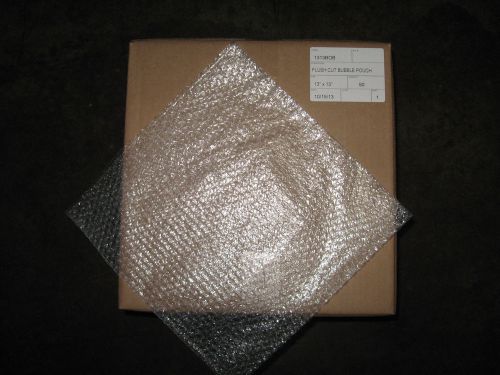 50 - 13&#034; x 13&#034; Clear Bubble Bag Pouches - Great For LP Records!