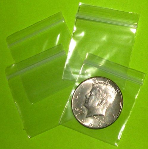 5000 Clear 1515 baggies, 1.5 x 1.5&#034; small ziplock bags 2.5 mil