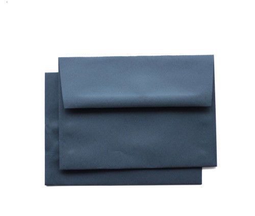 Premuim 25 A6 A-6  Squid Ink Gray Envelopes 4x6 Blue