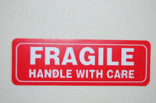 500 1X3 FRAGILE Sticker Handle With Care Fragile Label/Sticker USPS UPS Fedex