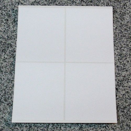 20 White Sticky Labels 80 x 105 mm Address Stickers, Tags, Blank Self Adhesive
