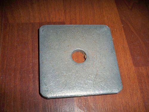 (23) 3&#034; x 3&#034; x 1/4&#034; square washer with 9/16&#034; hole - like simpson lbp for sale