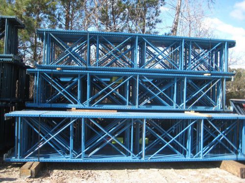 195 Sections of 36&#034; X 17&#039; Teardrop Pallet Racking